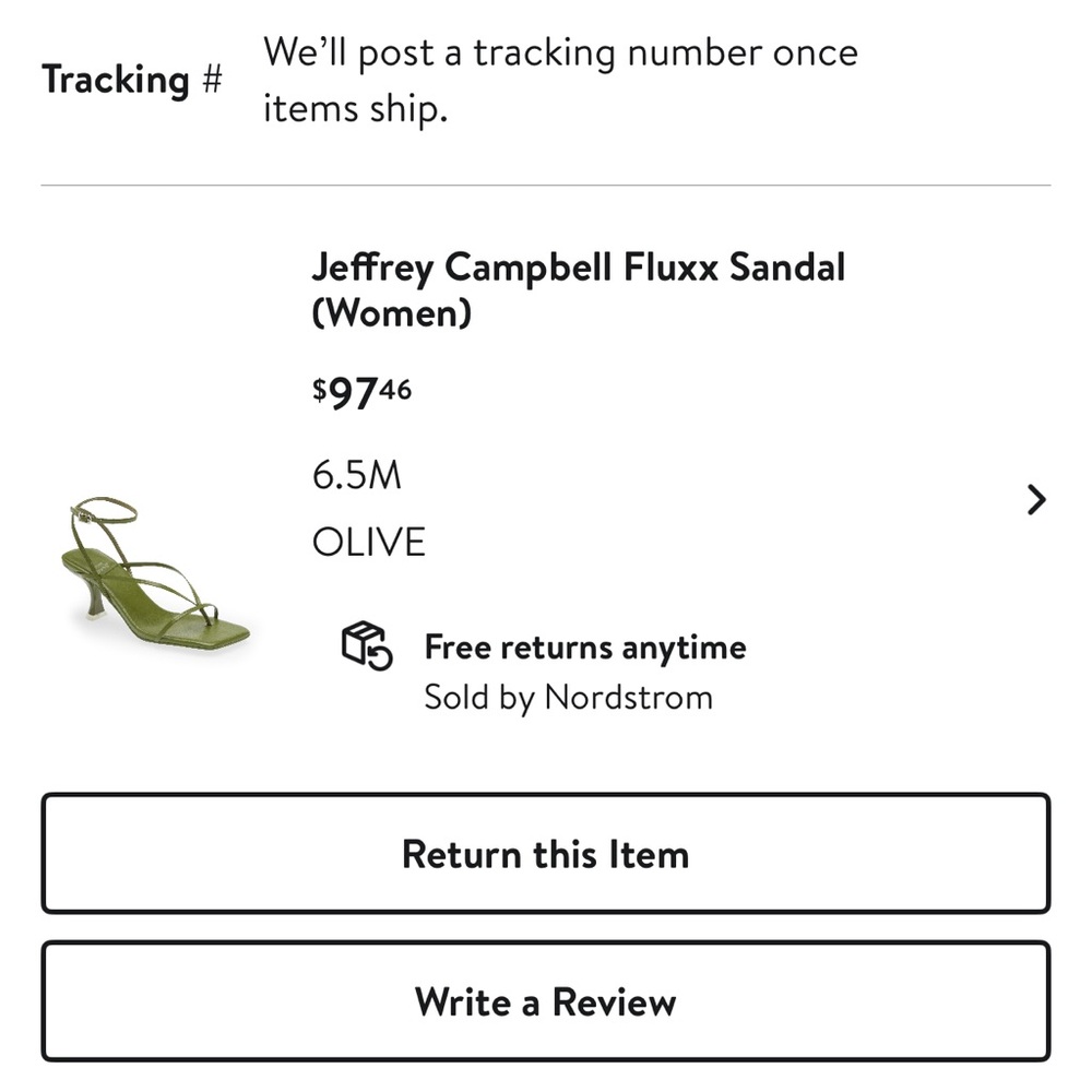 Jeffrey Campbell Olive Green Fluxx Sandals